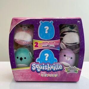 New 2” Squishville Wildlife Squad Box Set by Squishmallows